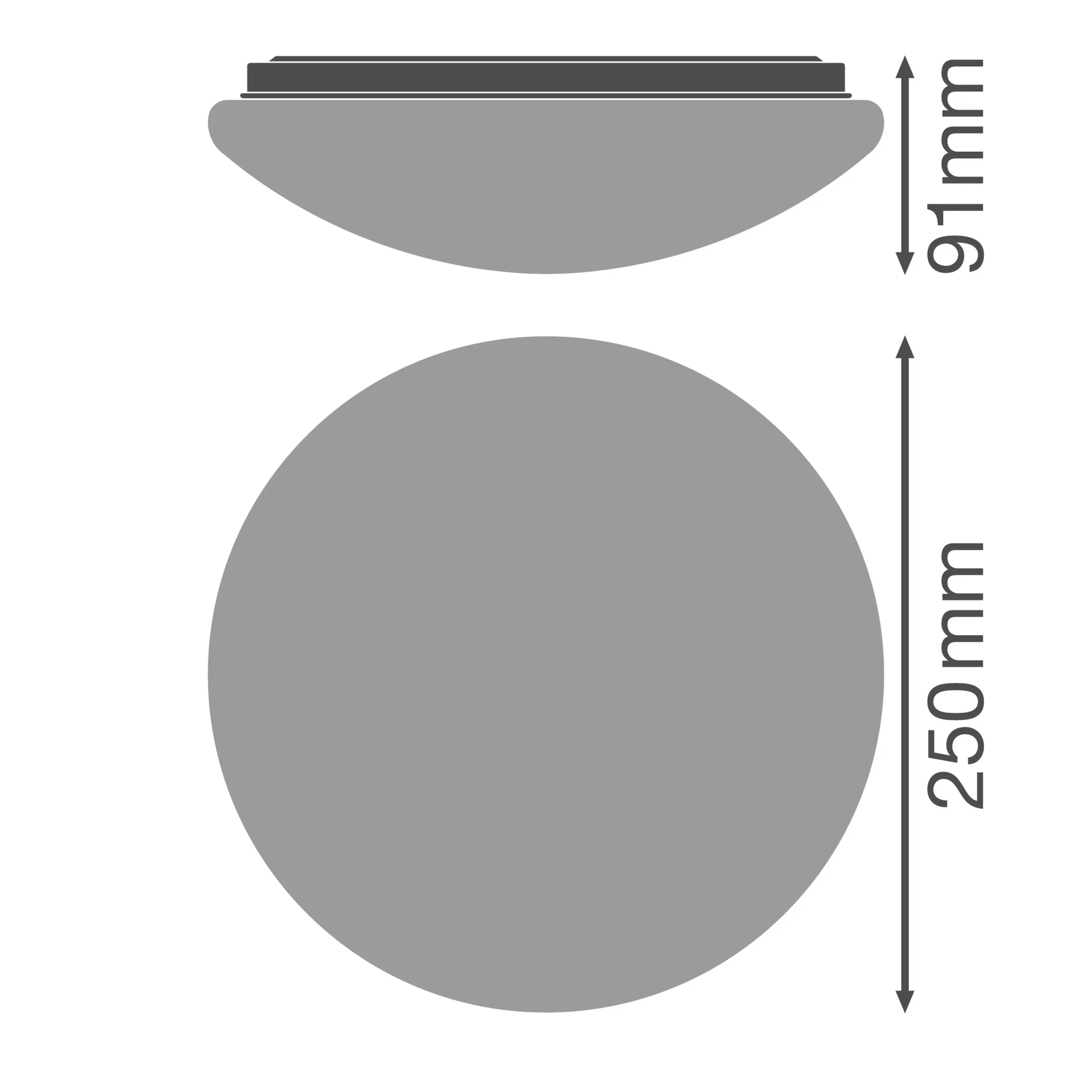 Osram Deckenleuchte Ceiling Essential Ø 25 cm weiß Osram Deckenleuchte Ceiling Essential Ø 25 cm weiß