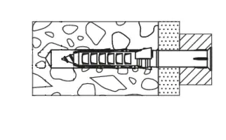 Fischer Langschaftdübel SXR 8.0 x 80 mm - 10 Stück