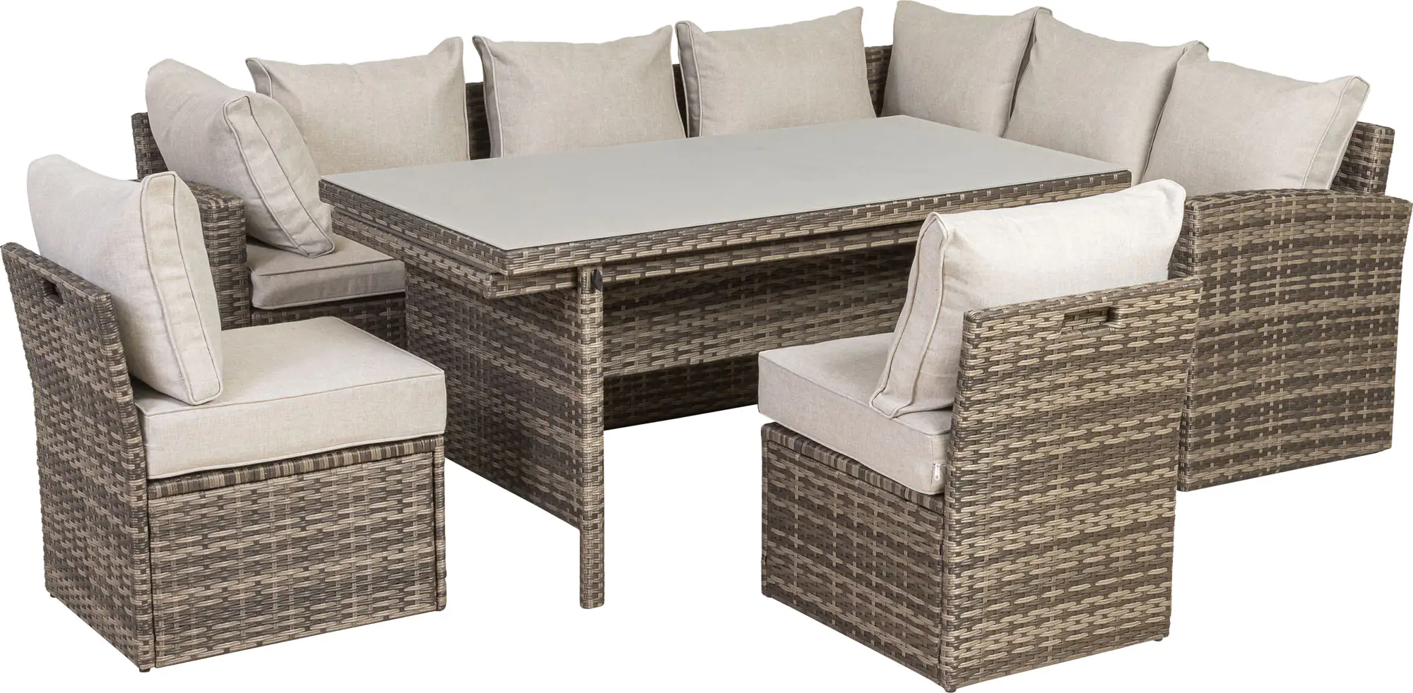 TrendLine Dining Lounge Möbelset Avila XXL variabel aufbaubar TrendLine Dining Lounge Möbelset Avila XXL variabel aufbaubar