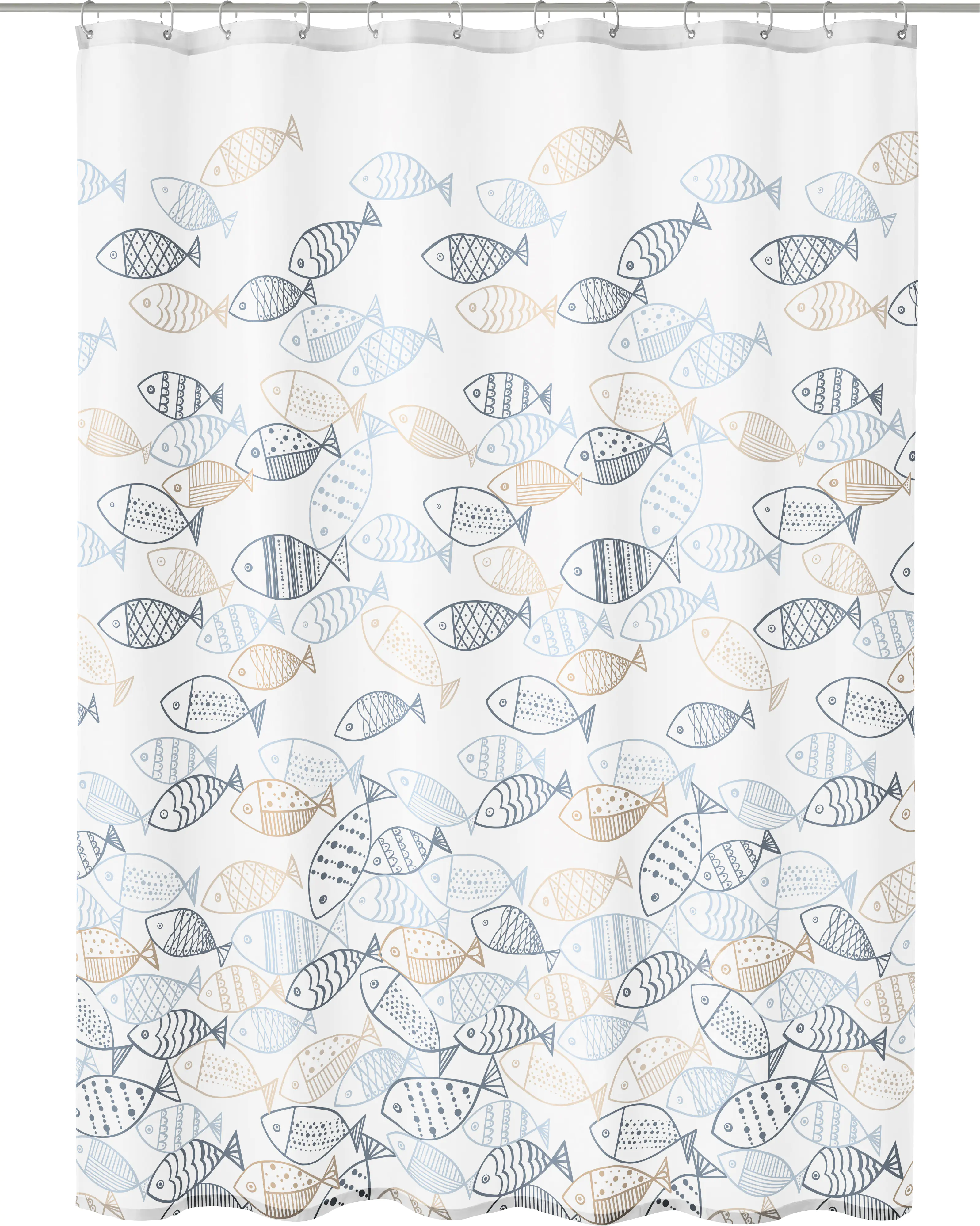 Kleine Wolke Duschvorhang multicolor Sardinas 180 x 200 cm