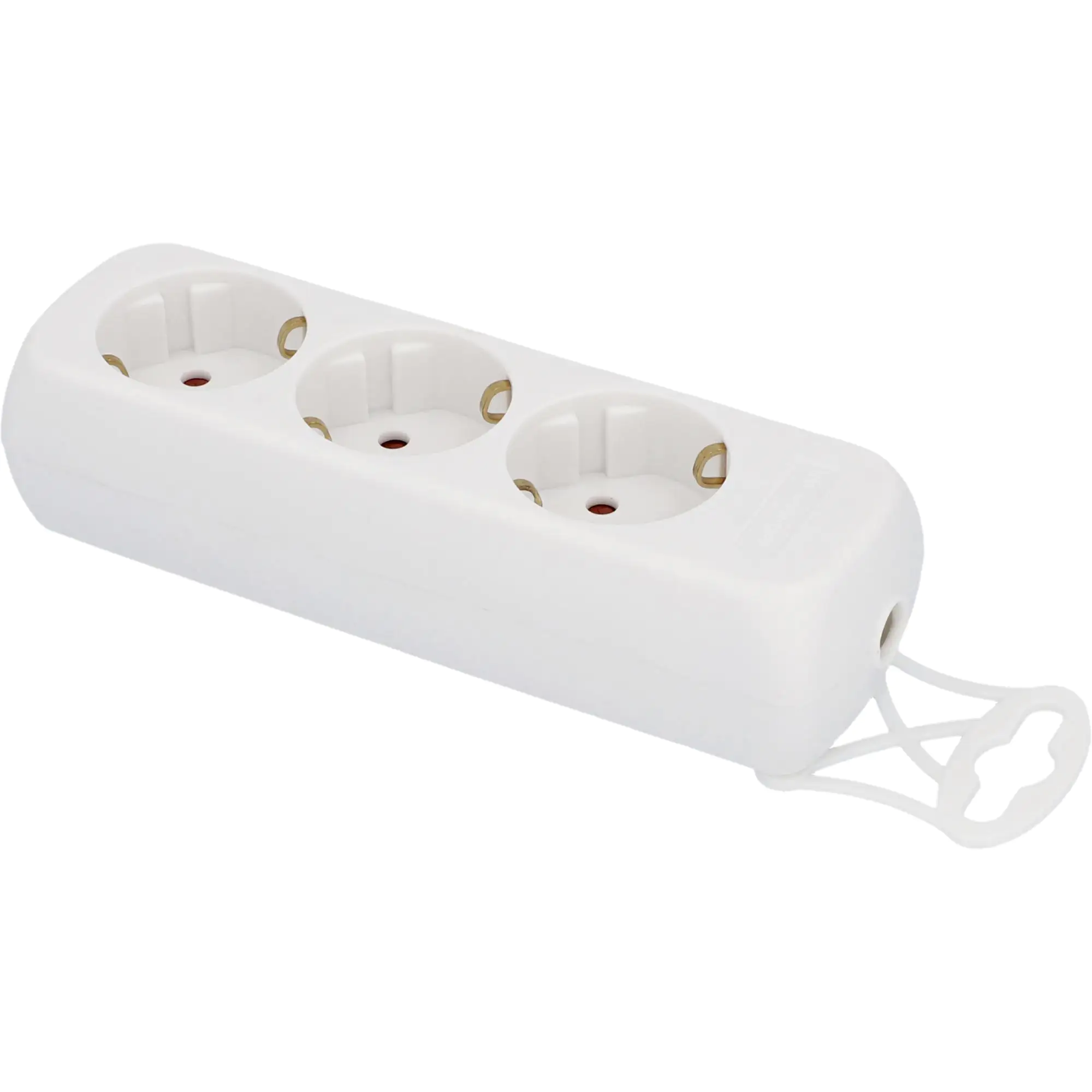 Unitec Steckdosenleiste 3-fach ohne Kabel Berührungsschutz, weiß Unitec Steckdosenleiste 3-fach ohne Kabel Berührungsschutz, weiß