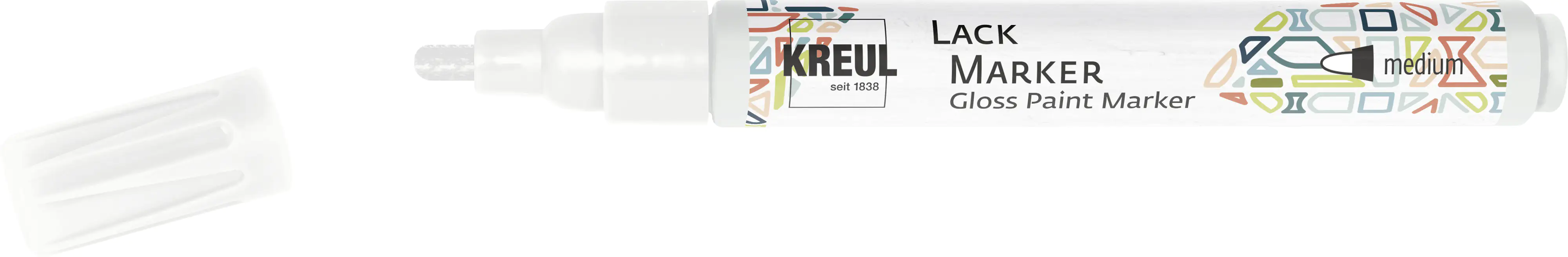 Kreul Lack Marker medium weiß 2 - 4 mm Kreul Lack Marker medium weiß 2 - 4 mm