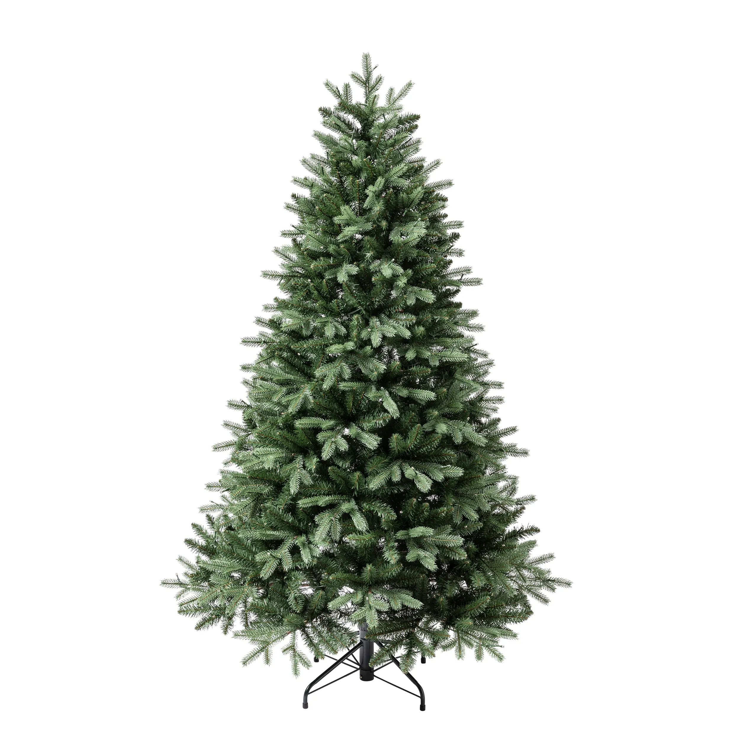 Primaster Weihnachtsbaum 1,8 m grün beleuchtet 250 Lichter warmweiß