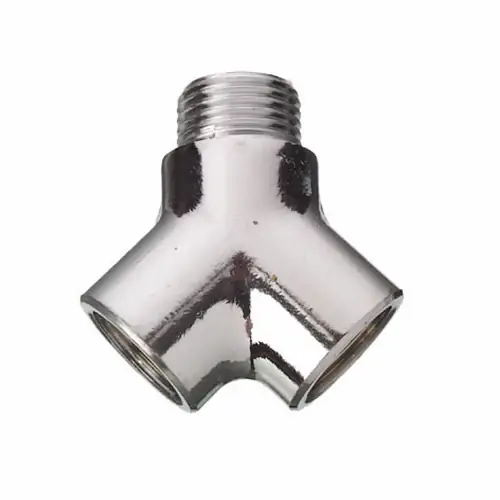 Cornat Gabelstück messing verchromt 1/2" Innen- und Außengewinde