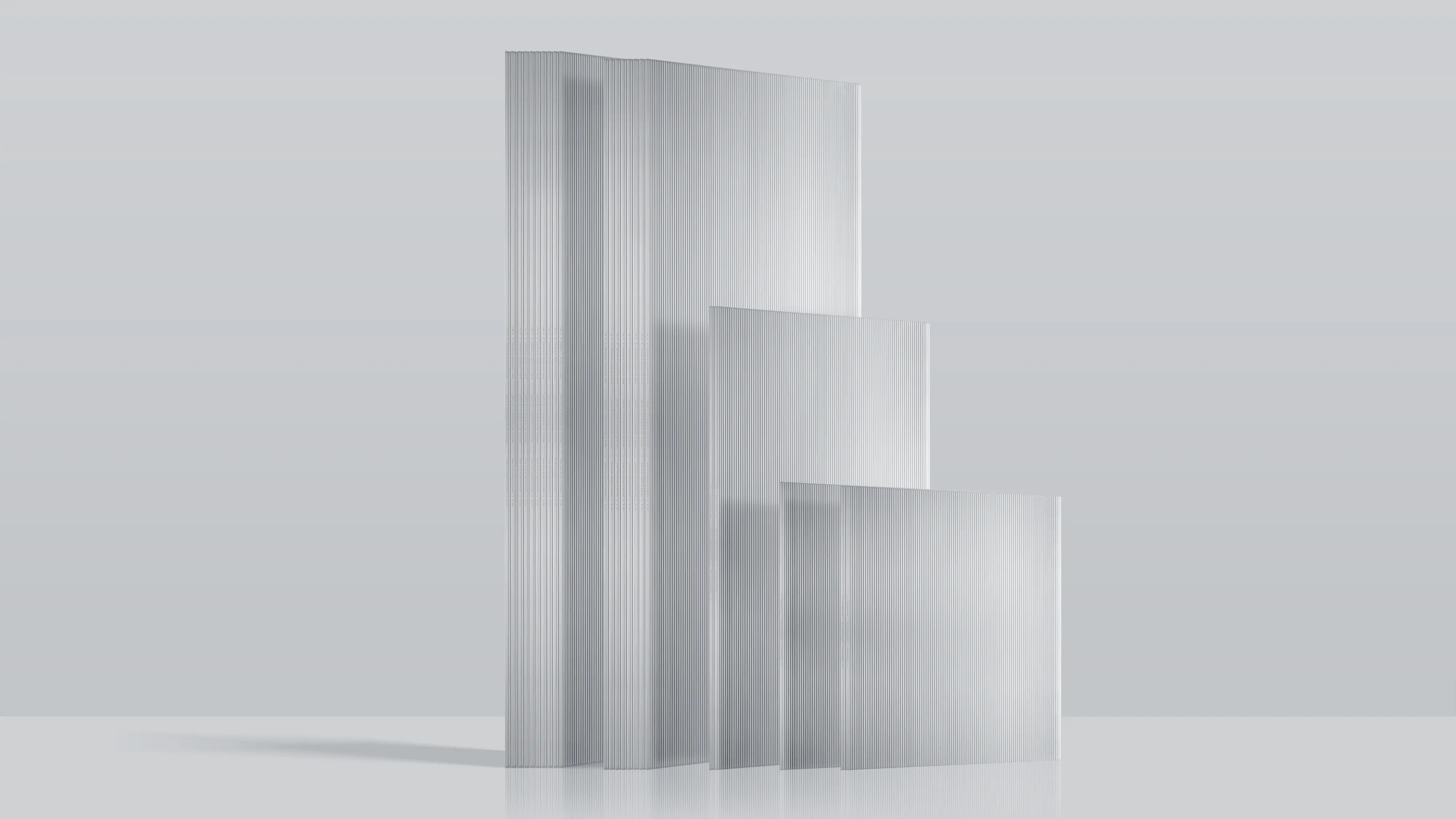 Vitavia Hohlklammerplatten Ergänzung für Gewächshaus 6 mm Set 6