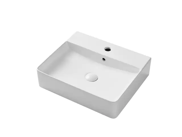 Primaster Keramikwaschbecken 50 cm Prag weiß matt