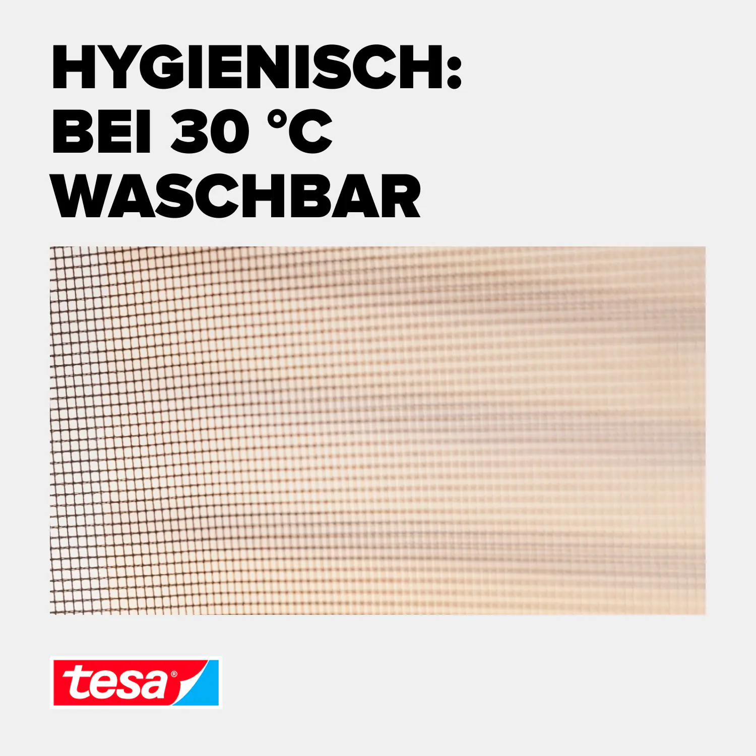 tesa Fliegengitter STANDARD 150 x 180 cm weiß individuell kürzbar