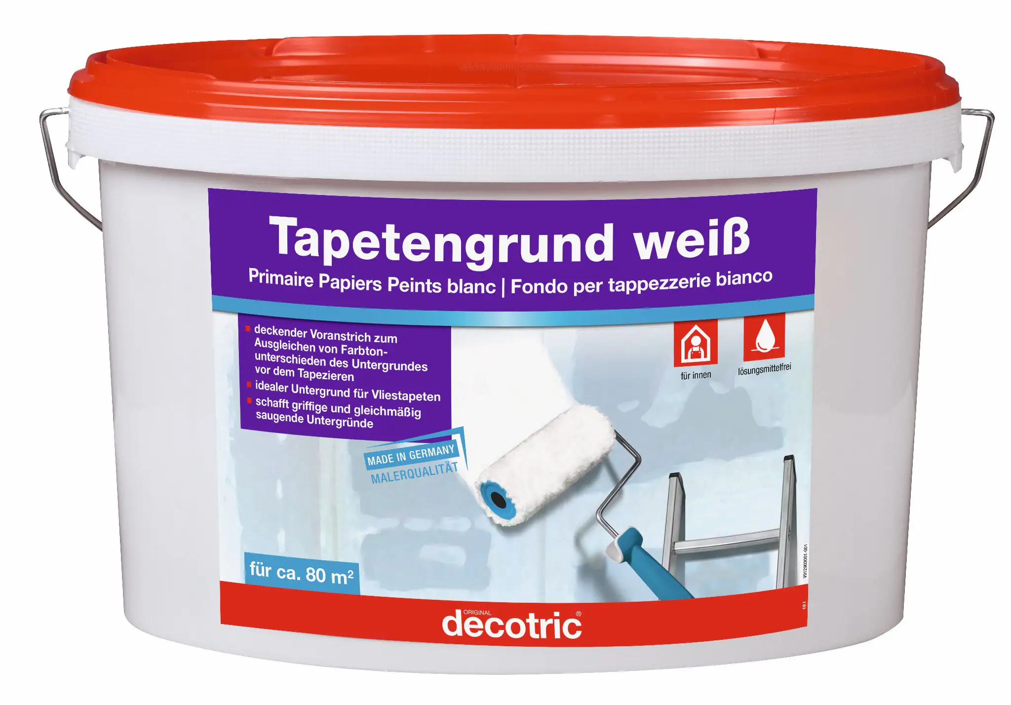 Decotric Tapetengrund 10 L weiß Decotric Tapetengrund 10 L weiß