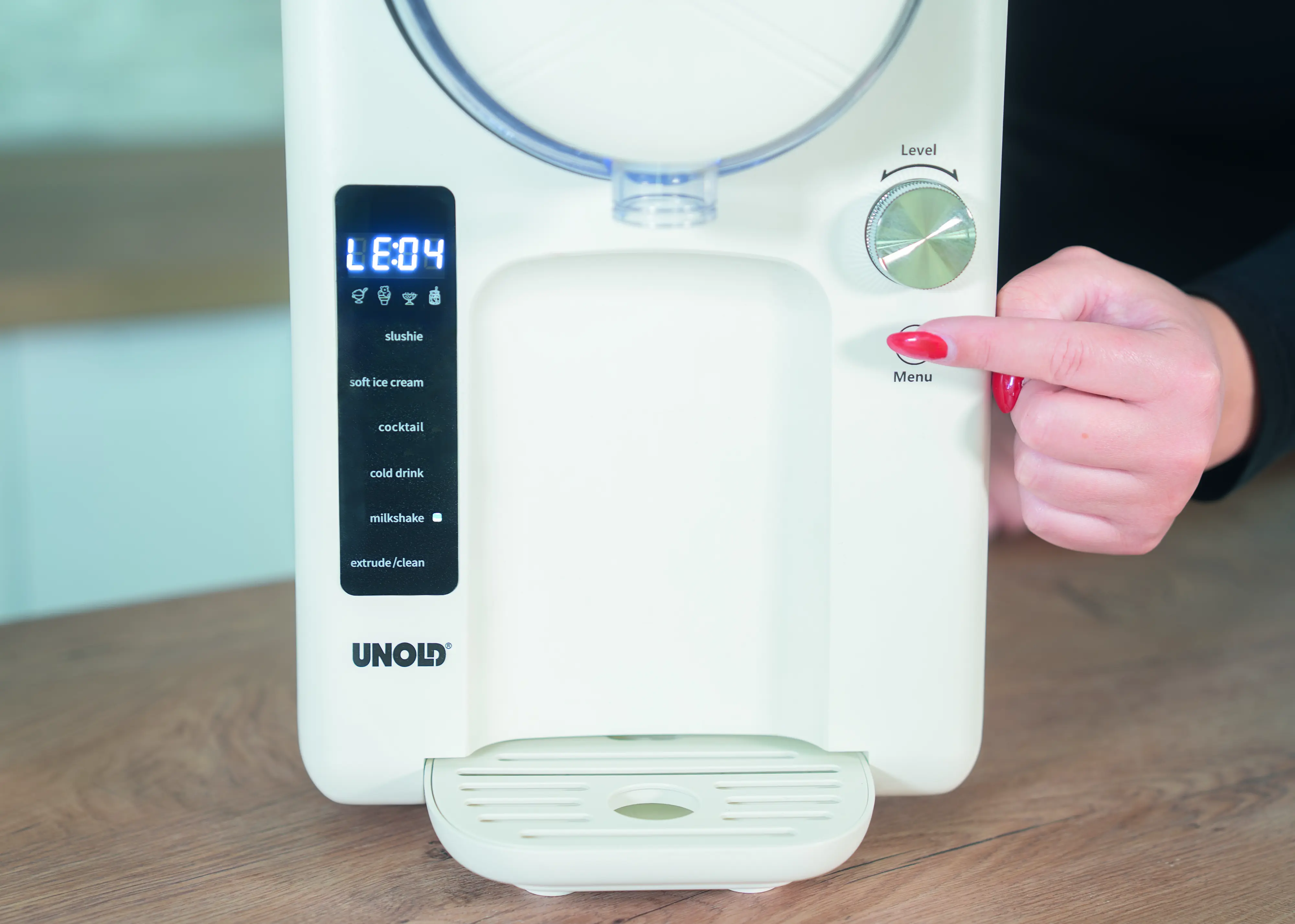 Unold 2in1-Slush und Softeismaschine Sofie 48950 inkl. Kühlaggregat 2 l