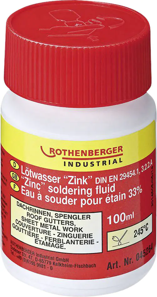Rothenberger Lötwasser Zink 100 ml Rothenberger Lötwasser Zink 100 ml