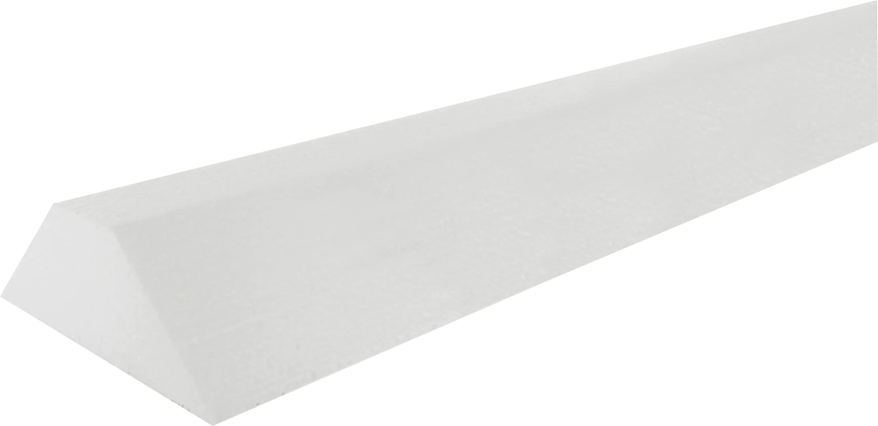 Steinbach Styroporkeil 100 x 13,5 x 5 cm weiß