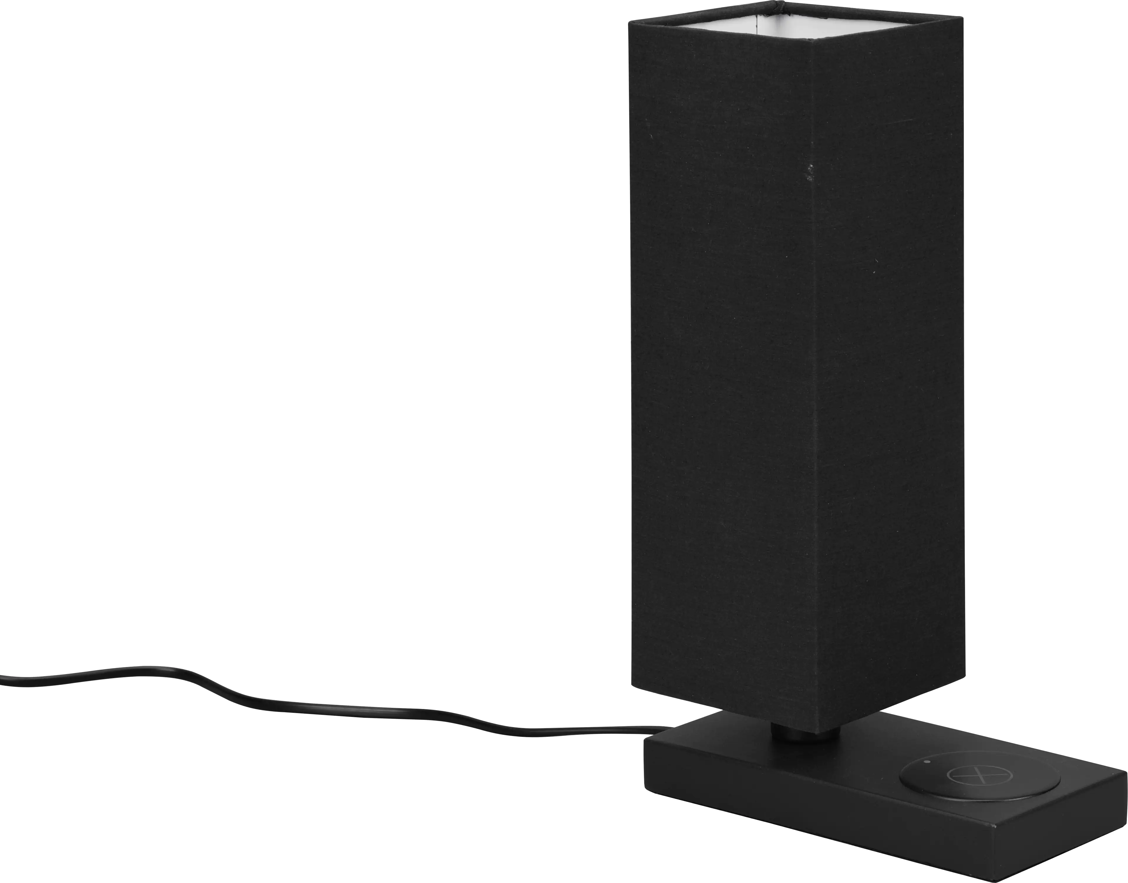 Reality Leuchten Tischleuchte Haley schwarz 35 x 10 cm