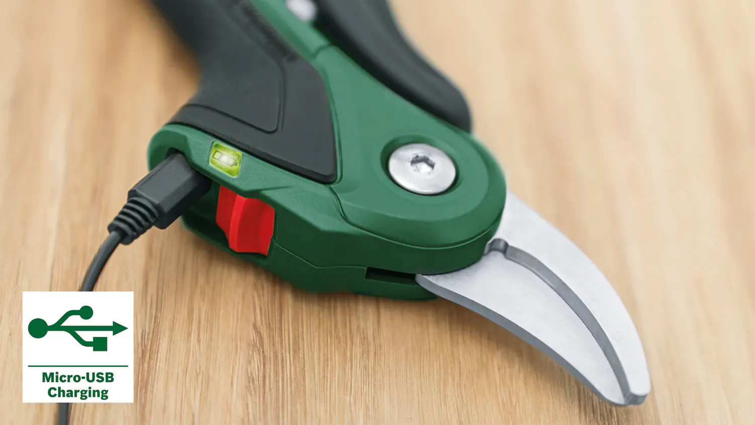 Bosch Akku-Gartenschere EasyPrune inkl. Ladekabel