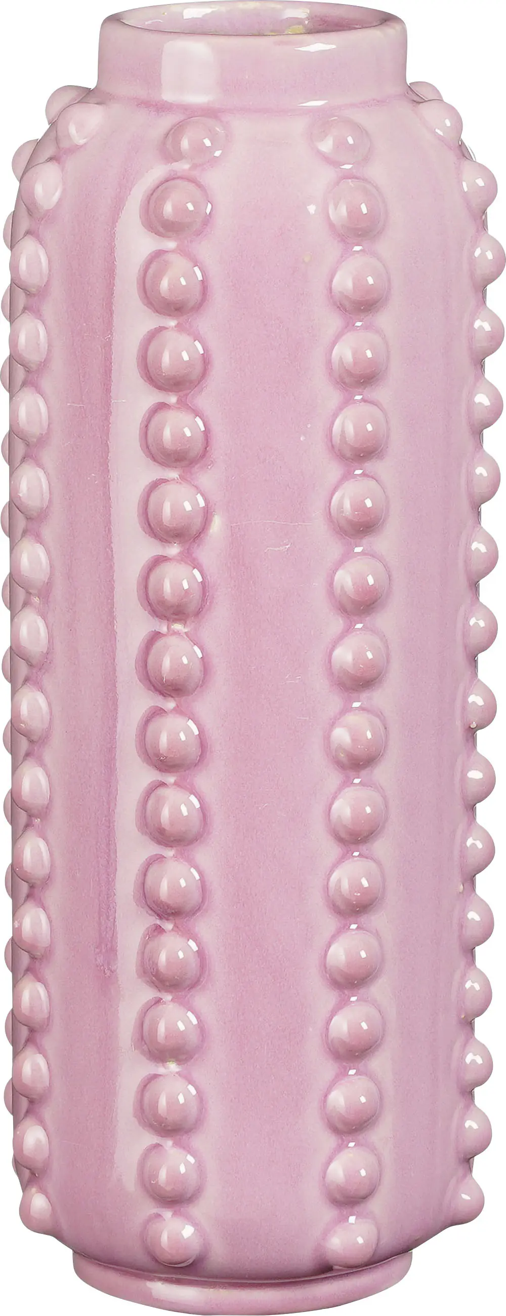 Mica Vase Boaz lila Keramik 30 x 11 cm