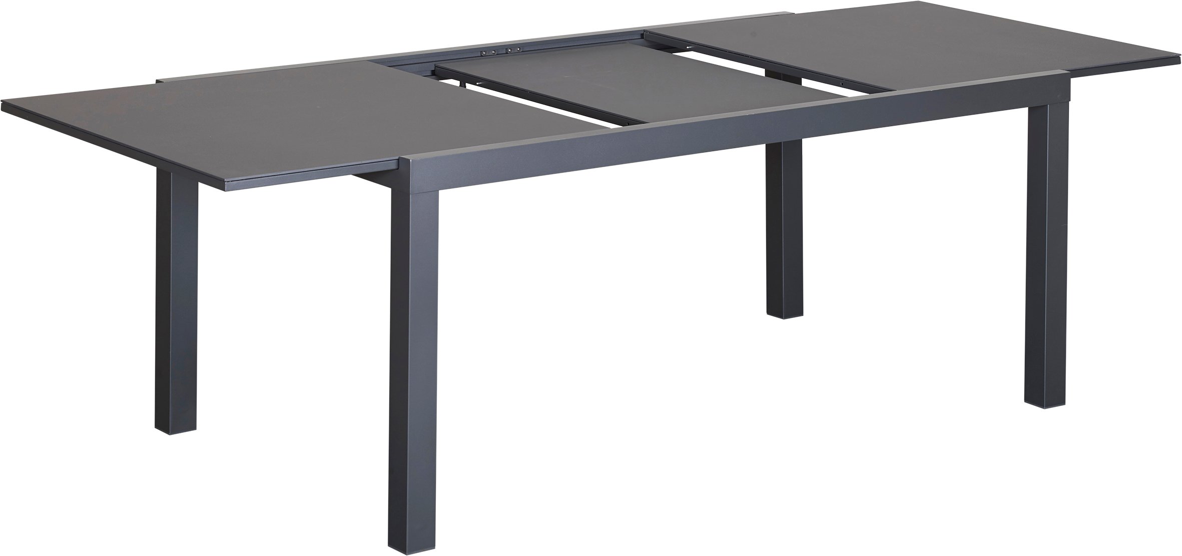 Primaster Gartentisch Fano 160/210 x 90 x 74 cm, rechteckig, anthrazit Primaster Gartentisch Fano 160/210 x 90 x 74 cm, rechteckig, anthrazit