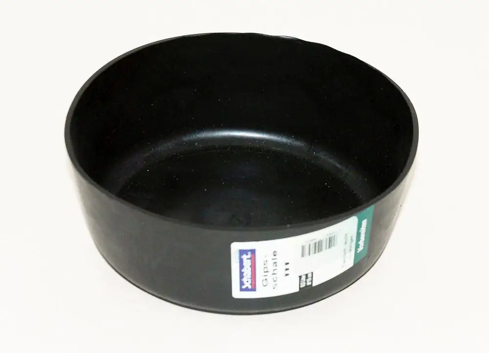 Gipsschale 0,5 l Ø 15 cm