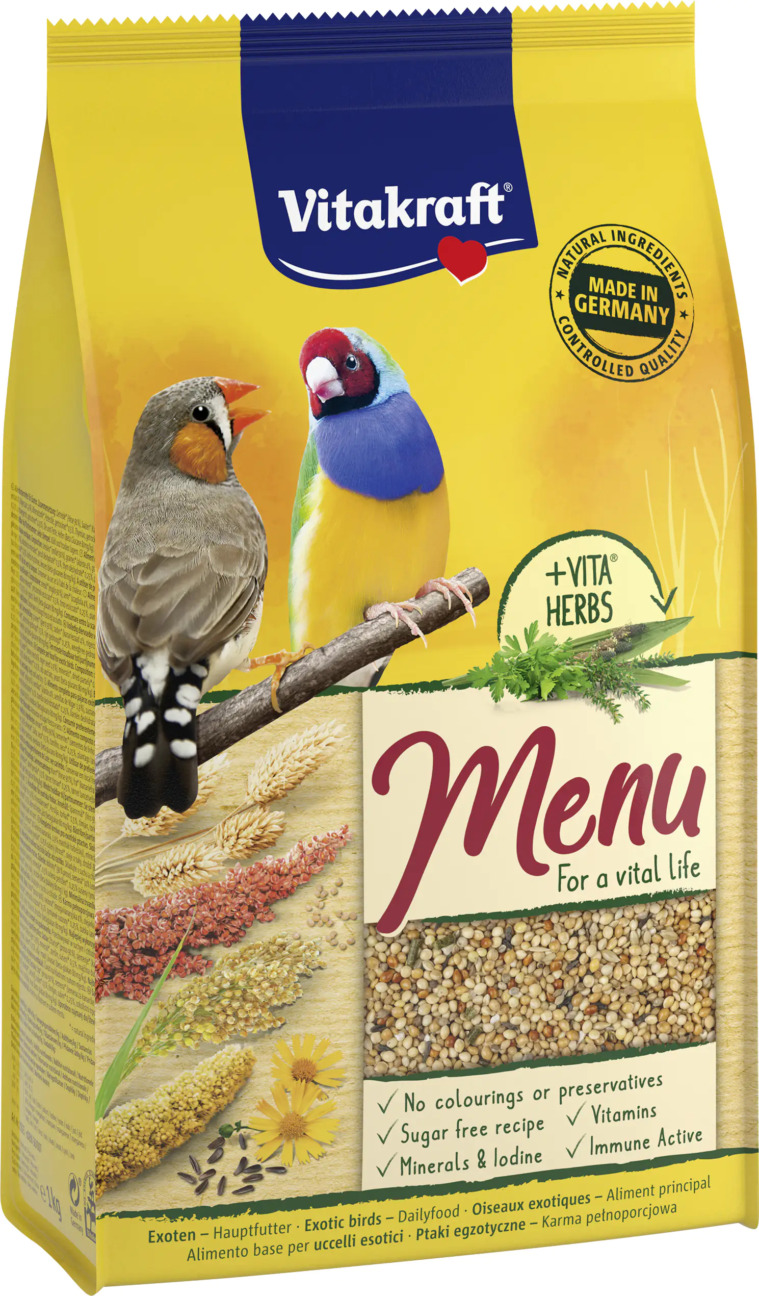 Vitakraft Premium Menü 1 kg Vitakraft Premium Menü 1 kg