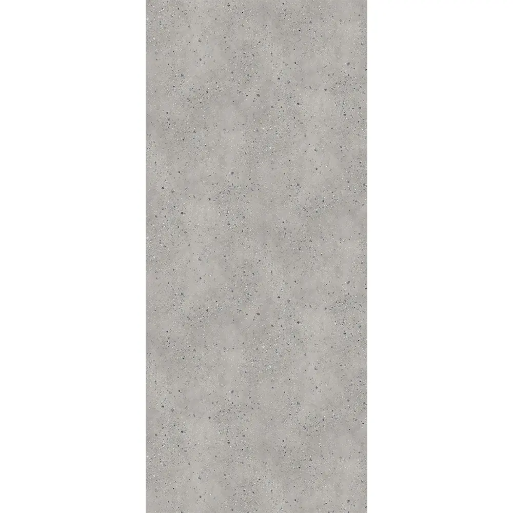 Wetwall Elite Wandpaneel  Pewter Terraz 120 x 242 cm mit abgerundeter Abschlusskante