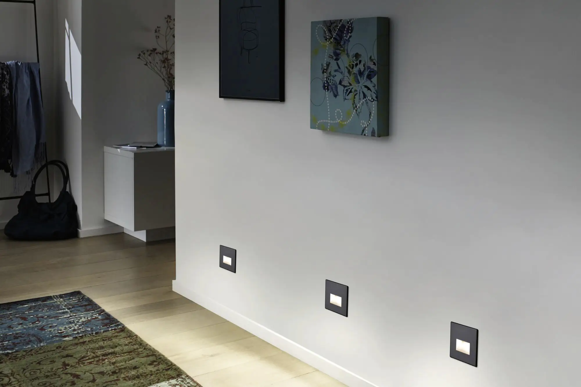 Paulmann LED Wand-Einbauleuchte Edge 8 x 8 cm Paulmann LED Wand-Einbauleuchte Edge 8 x 8 cm