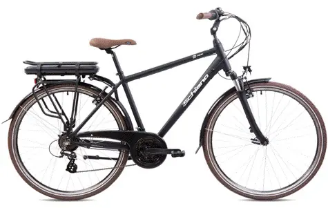 Schiano Ride E-Bike Trekking  28 Zoll 21-Gang 374 Wh schwarz 