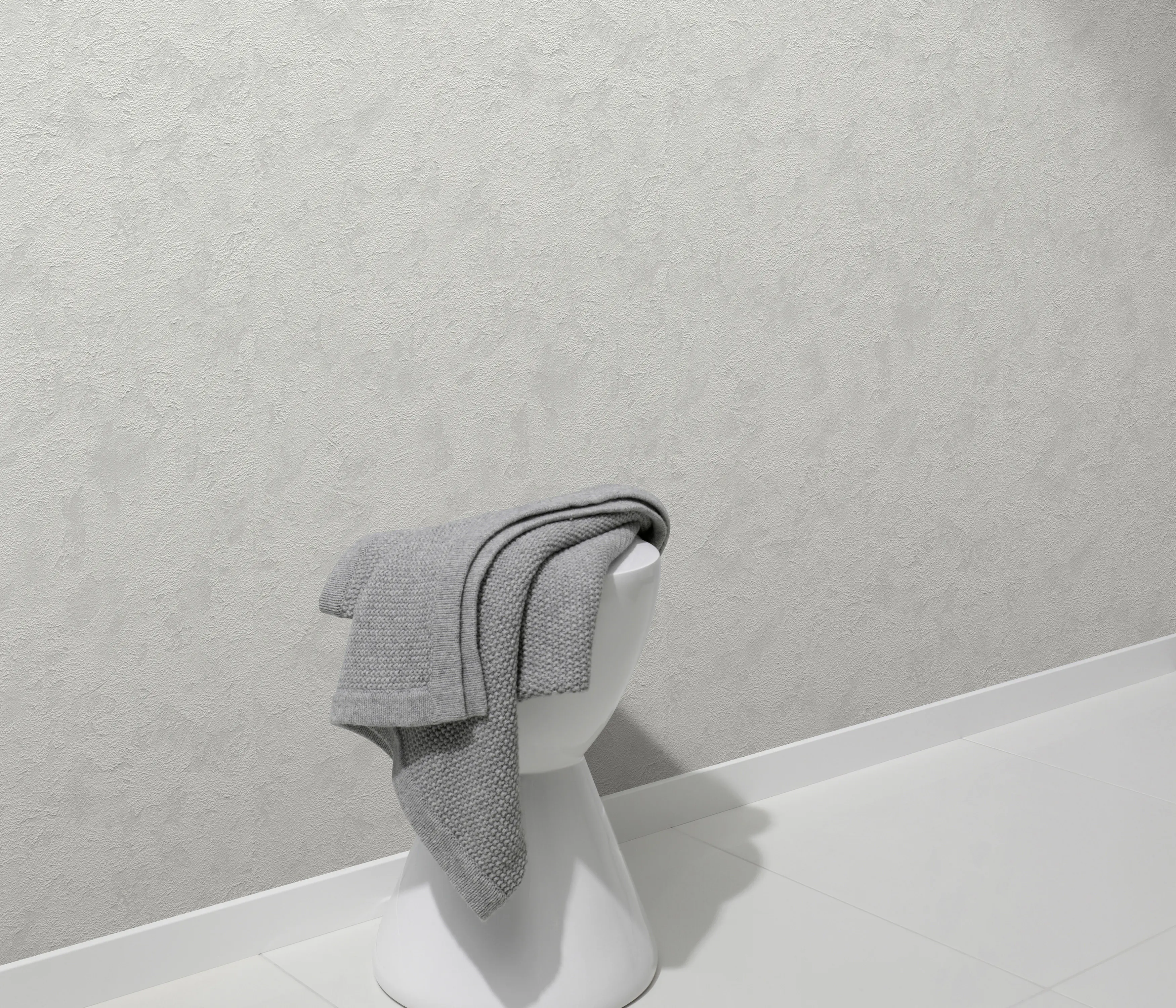 Erismann Vliestapete Uni grau 10,05 x 0,53 m