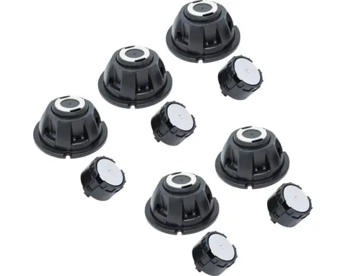 Schulte Unterfußbau für Duschwannen Centrostone + Lineastone 5er-Set 