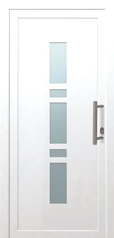 Panto Haustür Modell K017 DIN rechts weiß 100 x 200 cm