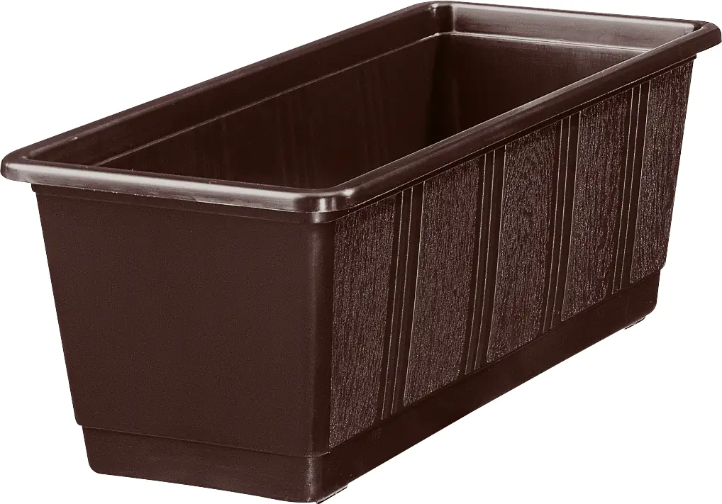 Geli Blumenkasten Standard 40 cm braun Geli Blumenkasten Standard 40 cm braun