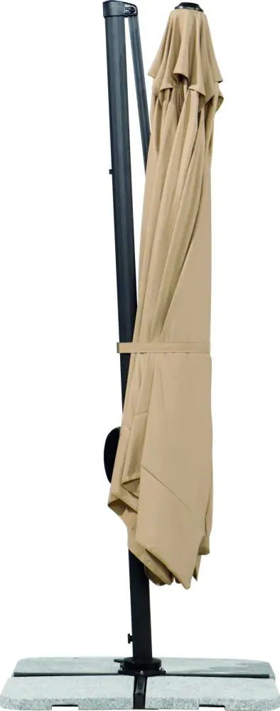 Schneider Ampelschirm Rhodos terracotta 300 x 300 cm