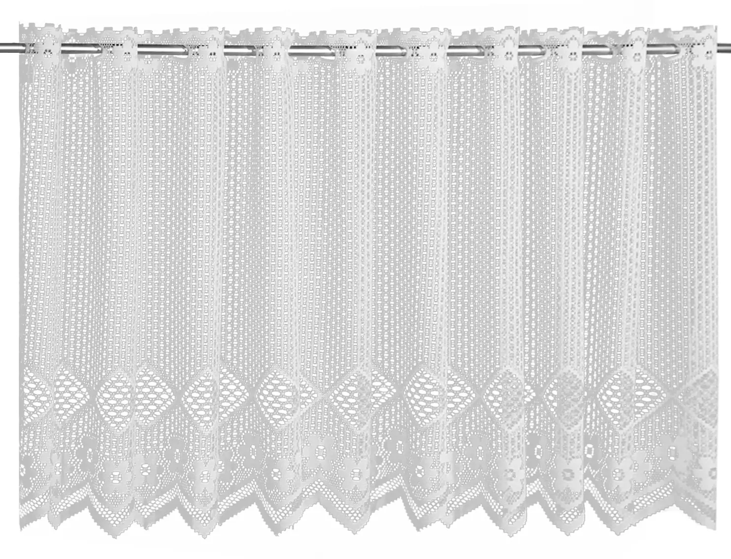 Neusser Collection Cafehausgardine Alinde weiß, 60 x 160 cm