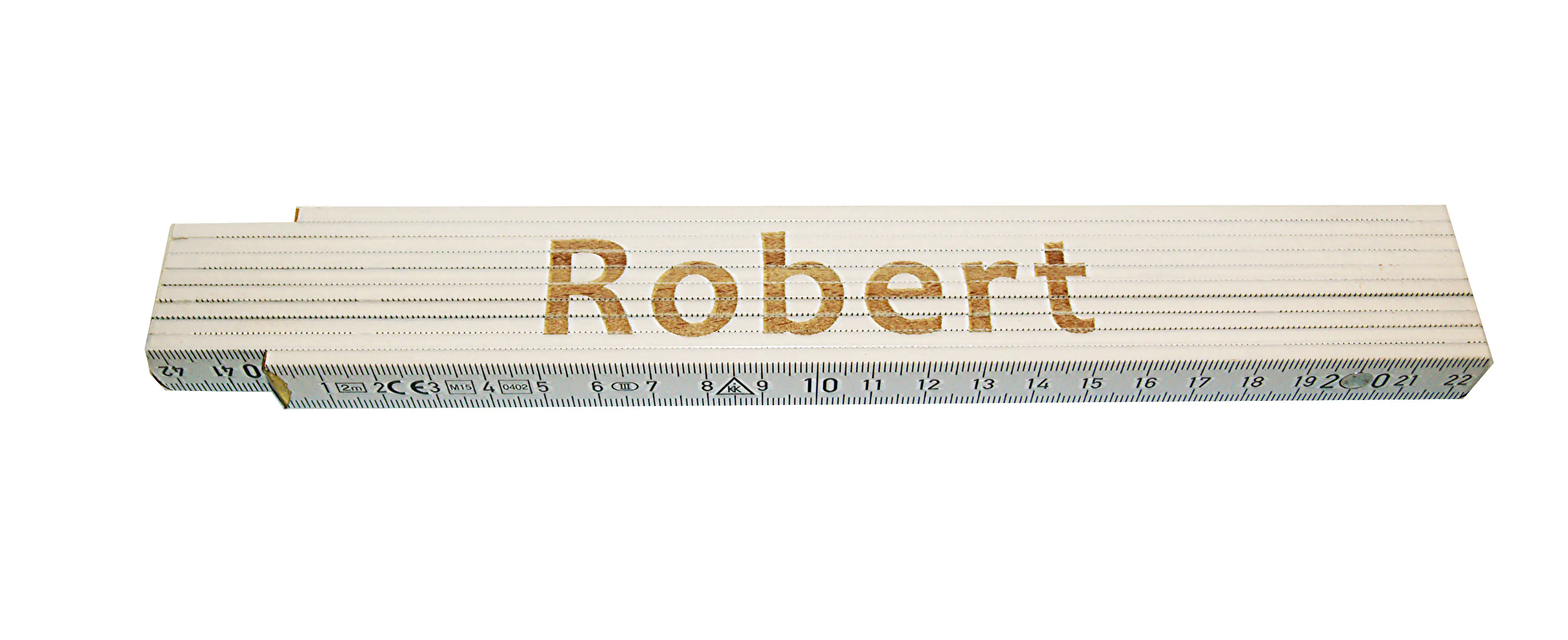 Zollstock Robert 2 m weiß
