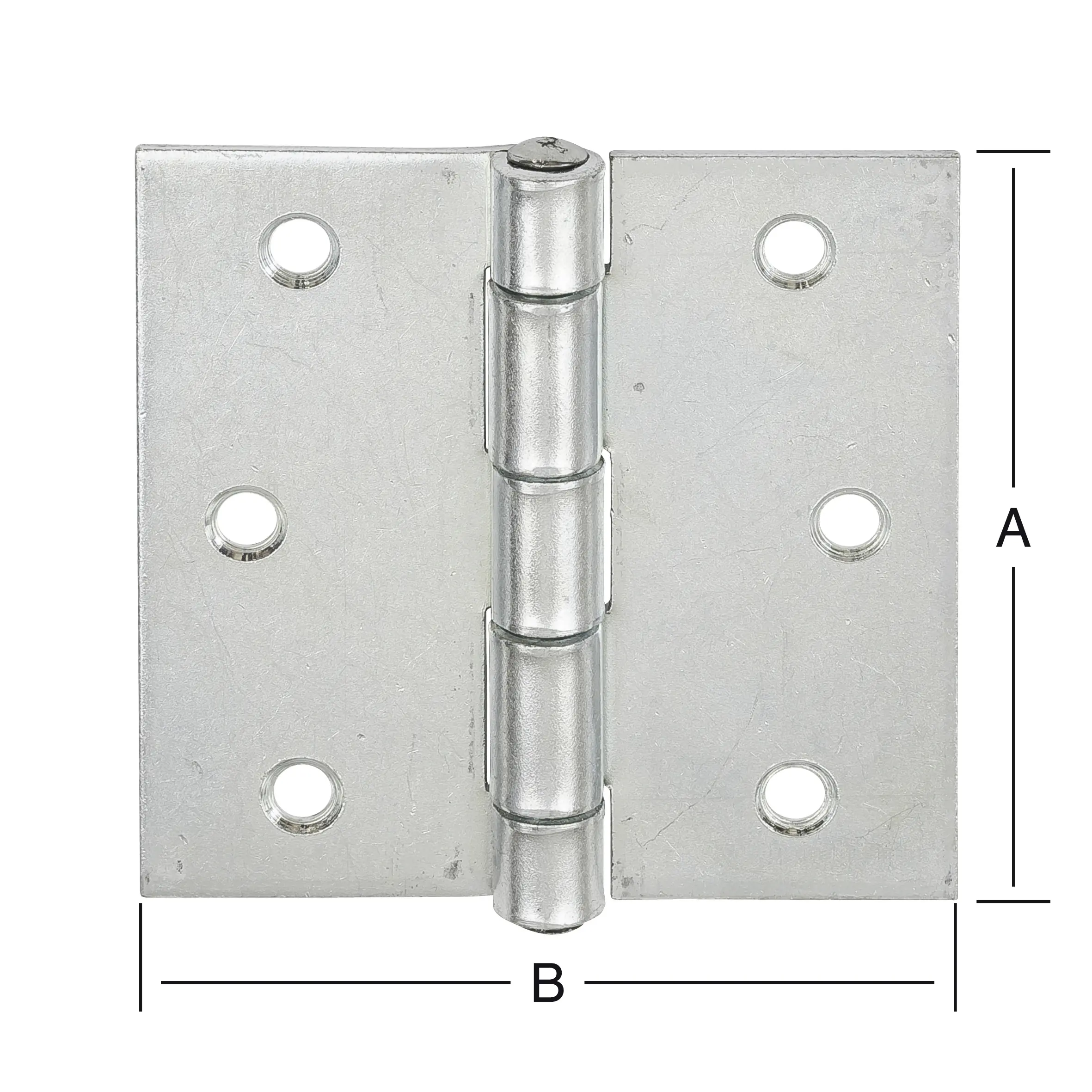 Vormann Käntige Scharniere verzinkt 50 x 50 mm