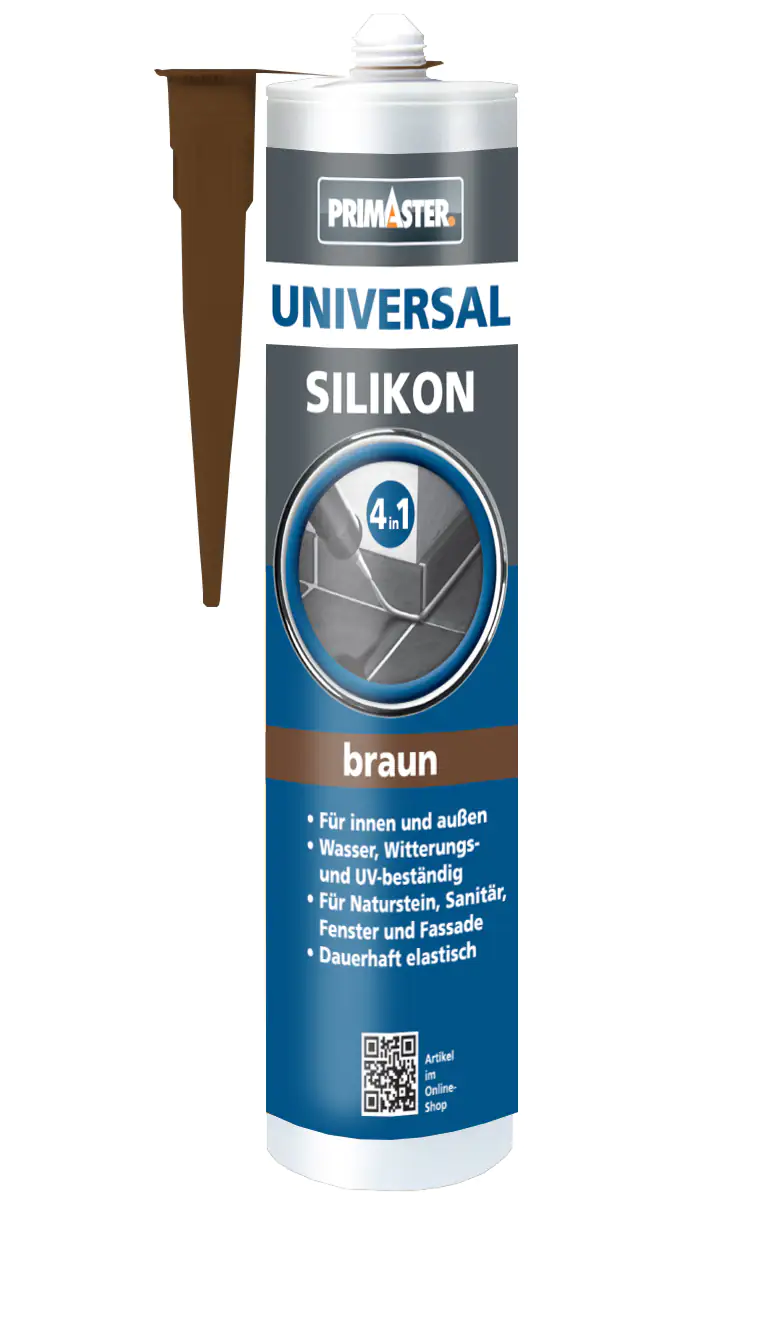 Primaster Universal Silikon 4 in1 braun 300 ml