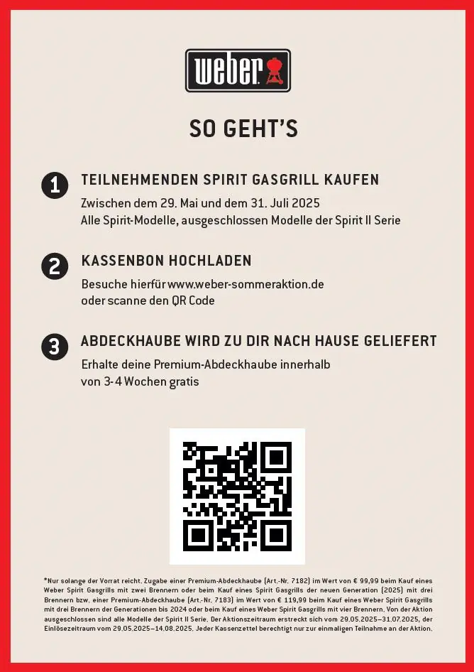 Weber Gasgrill Spirit E-325 GBS Grillfläche: 60 x 44 cm, schwarz