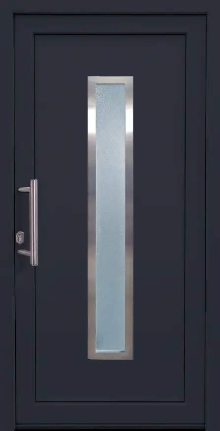 Panto Haustür Modell K016 DIN links anthrazit 110 x 210 cm