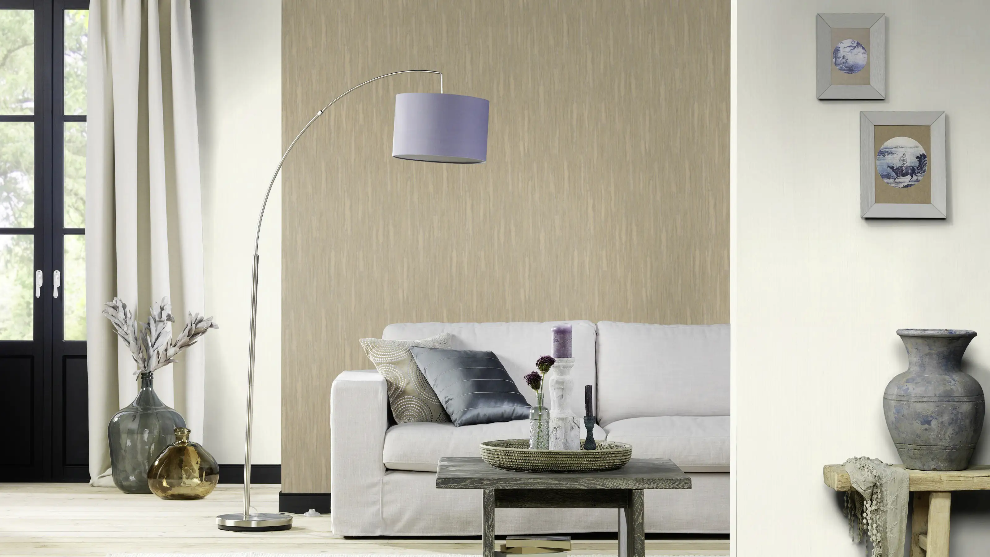 Rasch Vliestapete 537116 BARBARA Home Collection II Rasch Vliestapete 537116 BARBARA home Collection II uni weiß 10,05 x 0,53 m