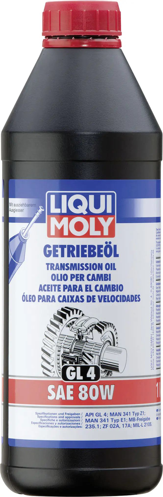 Liqui Moly Getriebeöl GL4 80W 1 L