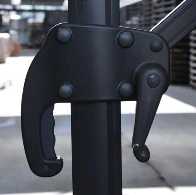 Primaster Ampelschirm Catania anthrazit 300 x 300 cm