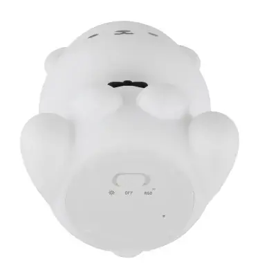 Globo Akku Tischleuchte Teddy 1W RGBW weiß Kunststoff