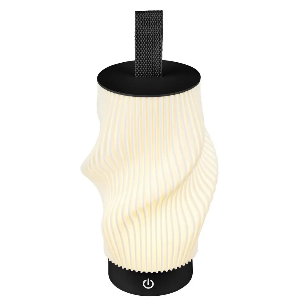 Briloner LED Akku-Tischleuchte Tubi schwarz 2W 150lm warmweiß dimmbar
