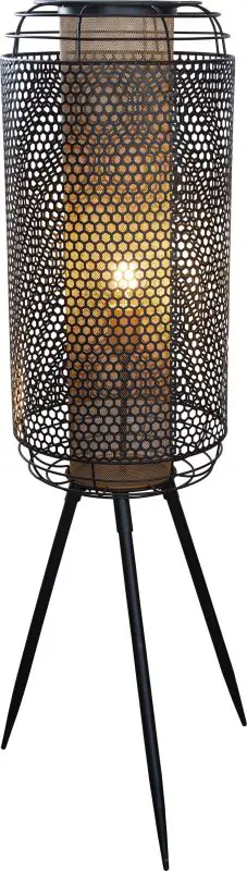 Globo Stehleuchte Denton 30 x 110 cm (Ø x H) schwarz