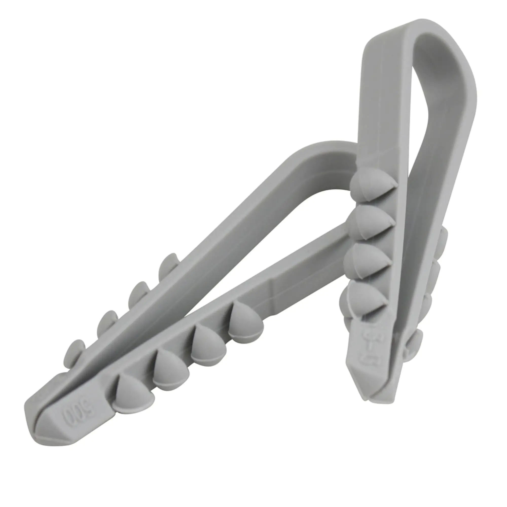 Dübelklemmschelle 3 -13 mm grau, 20 Stück