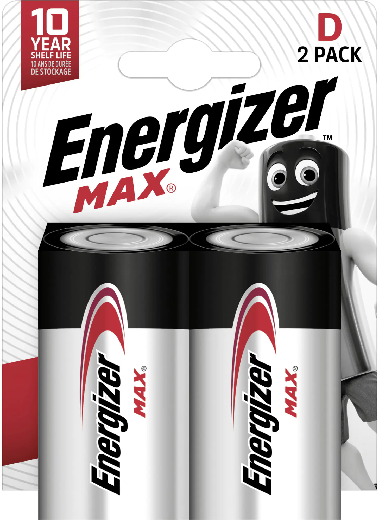 Energizer Max Alkaline Batterie Mono D 1,5 V, 2er Pack Energizer Max Alkaline Batterie Mono D 1,5 V, 2er Pack