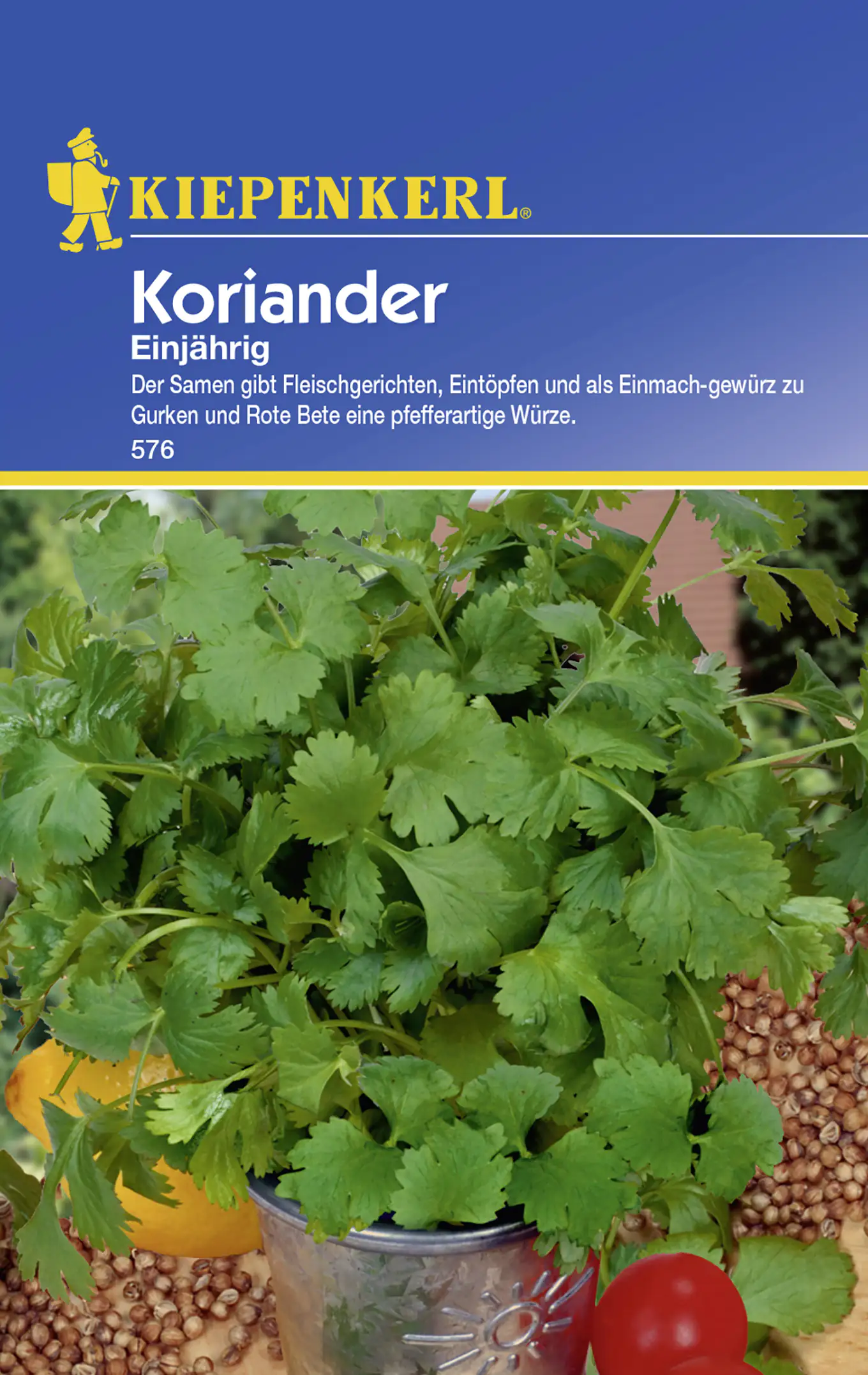 Kiepenkerl Koriander Koriander einjährig Coriandrum sativum, Inhalt: ca. 70 Pflanzen Kiepenkerl Koriander Koriander einjährig Coriandrum sativum, Inhalt: ca. 70 Pflanzen