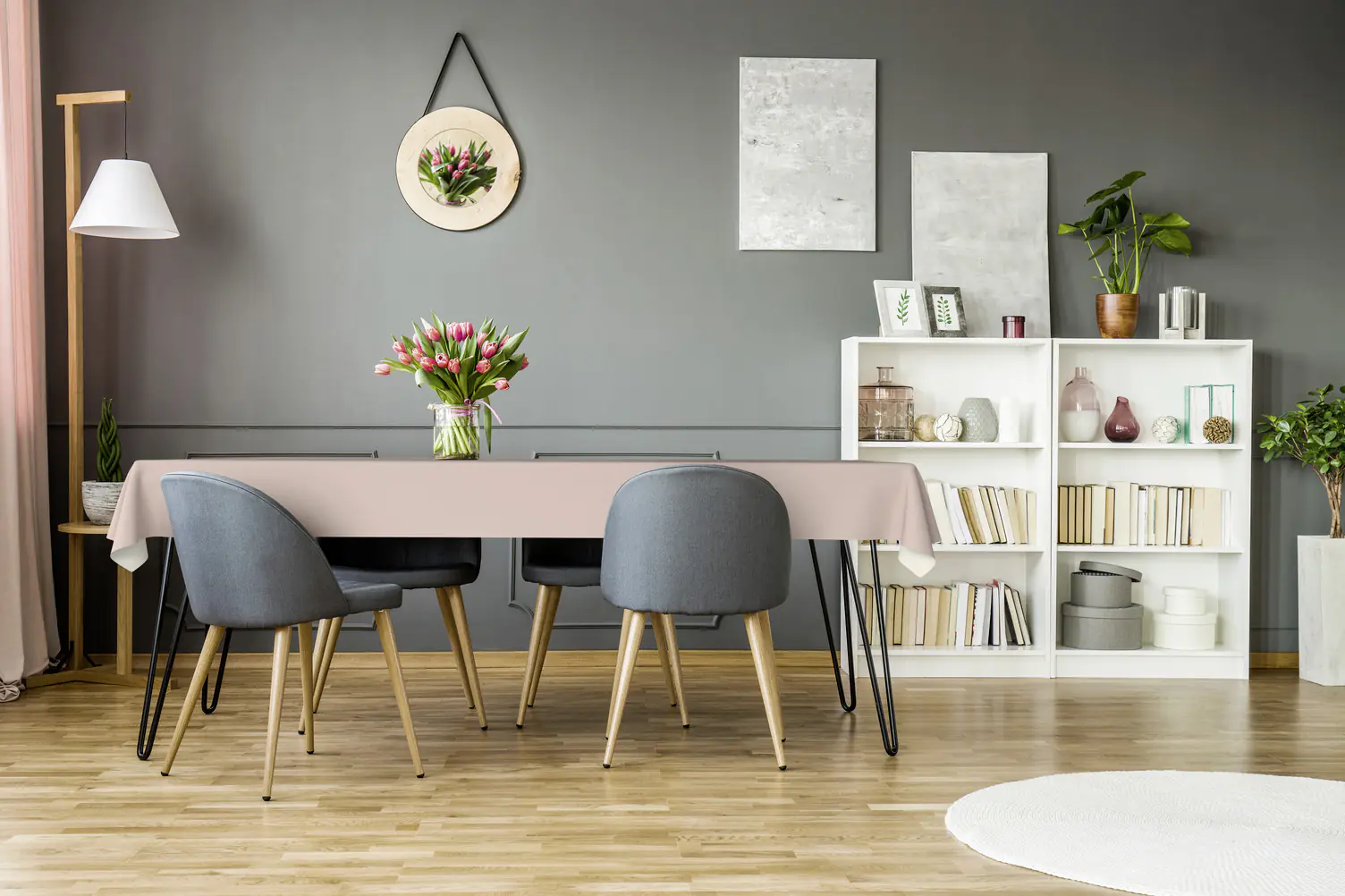 d-c-fix Tischdecke pfirsich 140 x 180 cm