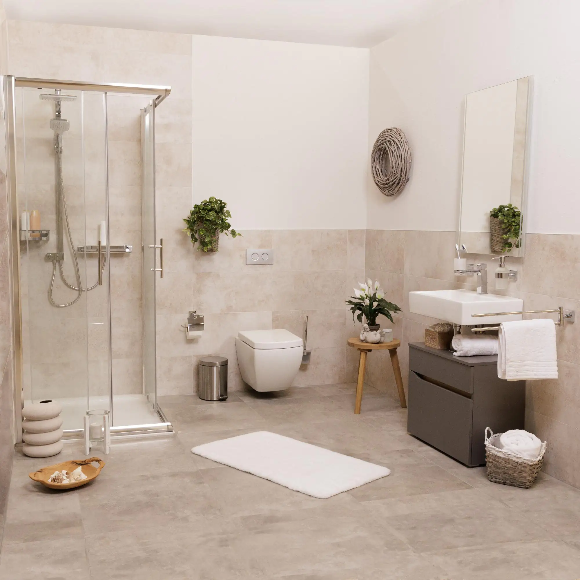 Dijk Pflanzer Holz natur 27 x 14 x 14 cm