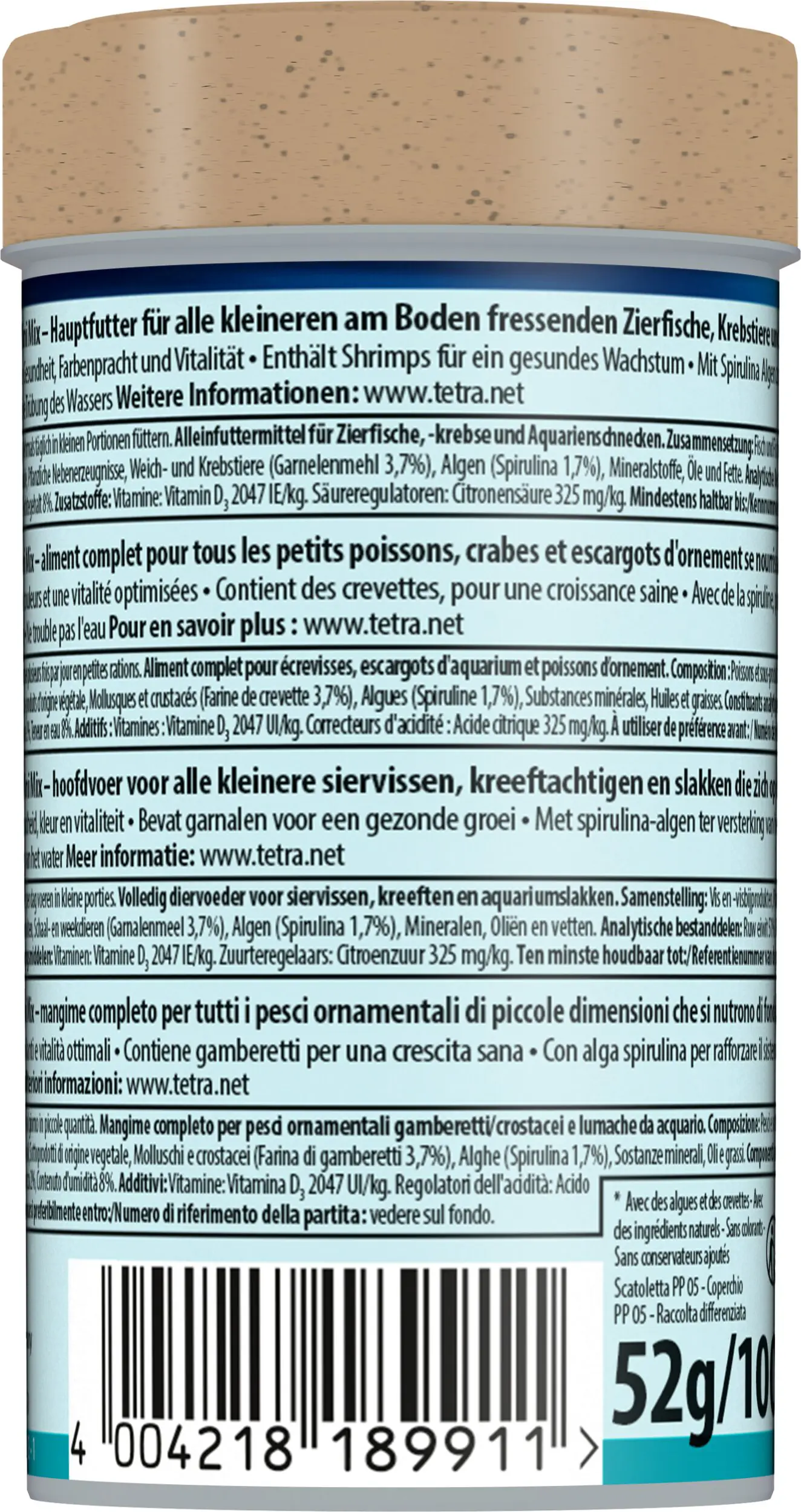 Tetra Wafer Mini Mix 100 ml
