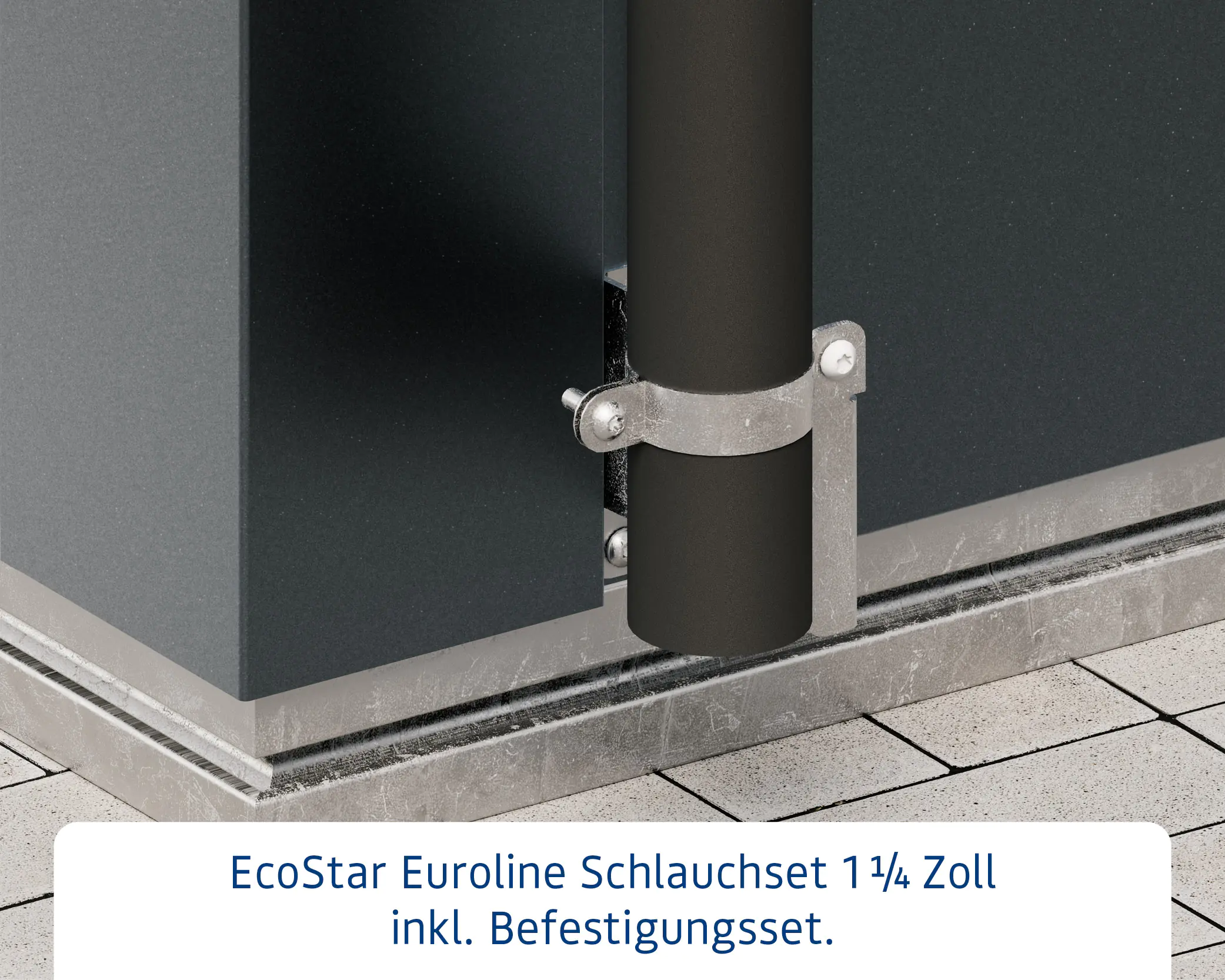 EcoStar Schlauchset für Gerätehaus 1 1/4"  EcoStar Schlauchset für Gerätehaus 1 1/4"
