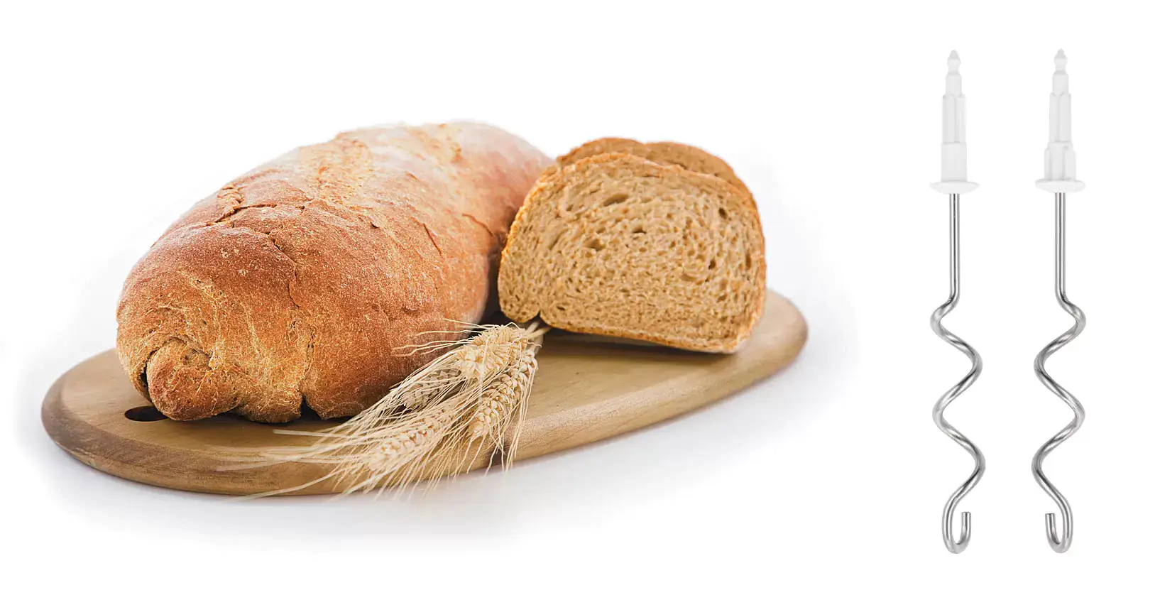 Siemens Handmixer MQ95020N weiß-blau 300 Watt, 4 Stufen