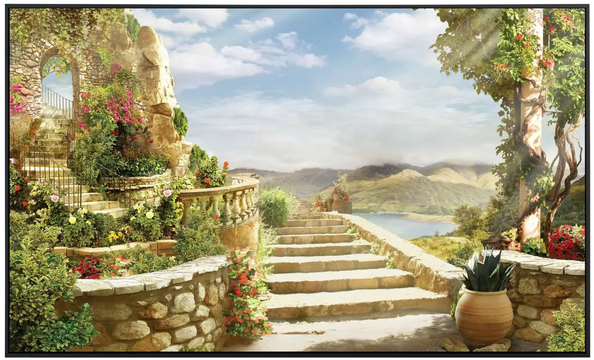 papermoon Infrarotheizkörper EcoHeat 60x120 cm 1000 Watt, Portofino